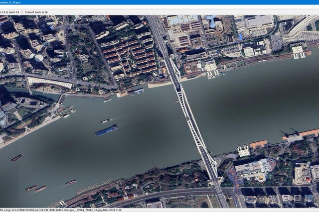 google earth images downloader map viewer showing downloaded satellite imagery